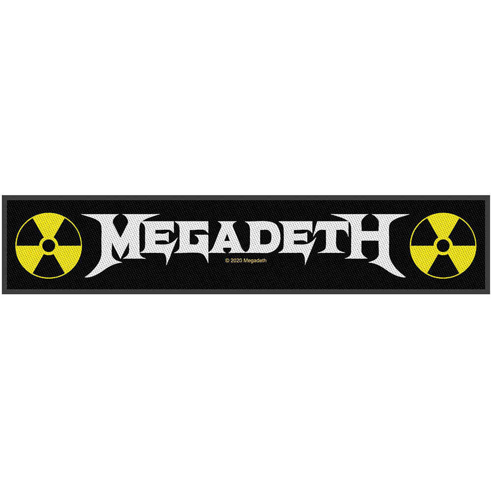 Megadeth - Logo Patch - Super Strip - Mehrfarben